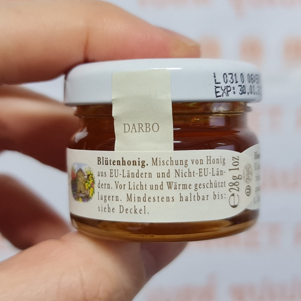 ดาโบ น้ำผึ้งแท้ นำเข้าจากประเทศออสเตรีย 28 กรัม D'Arbo Honey 28 g.