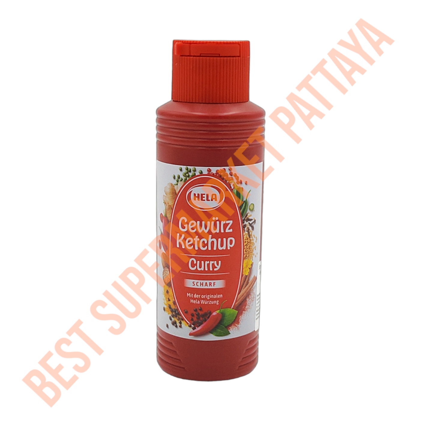เฮล่า กีเวอรซ์ แค็ทชัพ เคอร์รี่ 300 มล. Hela Gewurz Ketchup Curry 300 ml.
