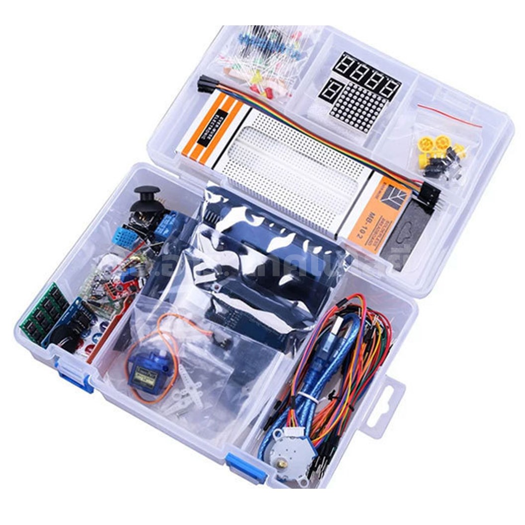 CAE-001 ชุดเรียนรู้ Arduino UNO R3 SMD Chip Learning kit Project Starter Kit ชุดเริ่มต้นเรียนรู้อาร์ดูโน่ RFID Learning kit