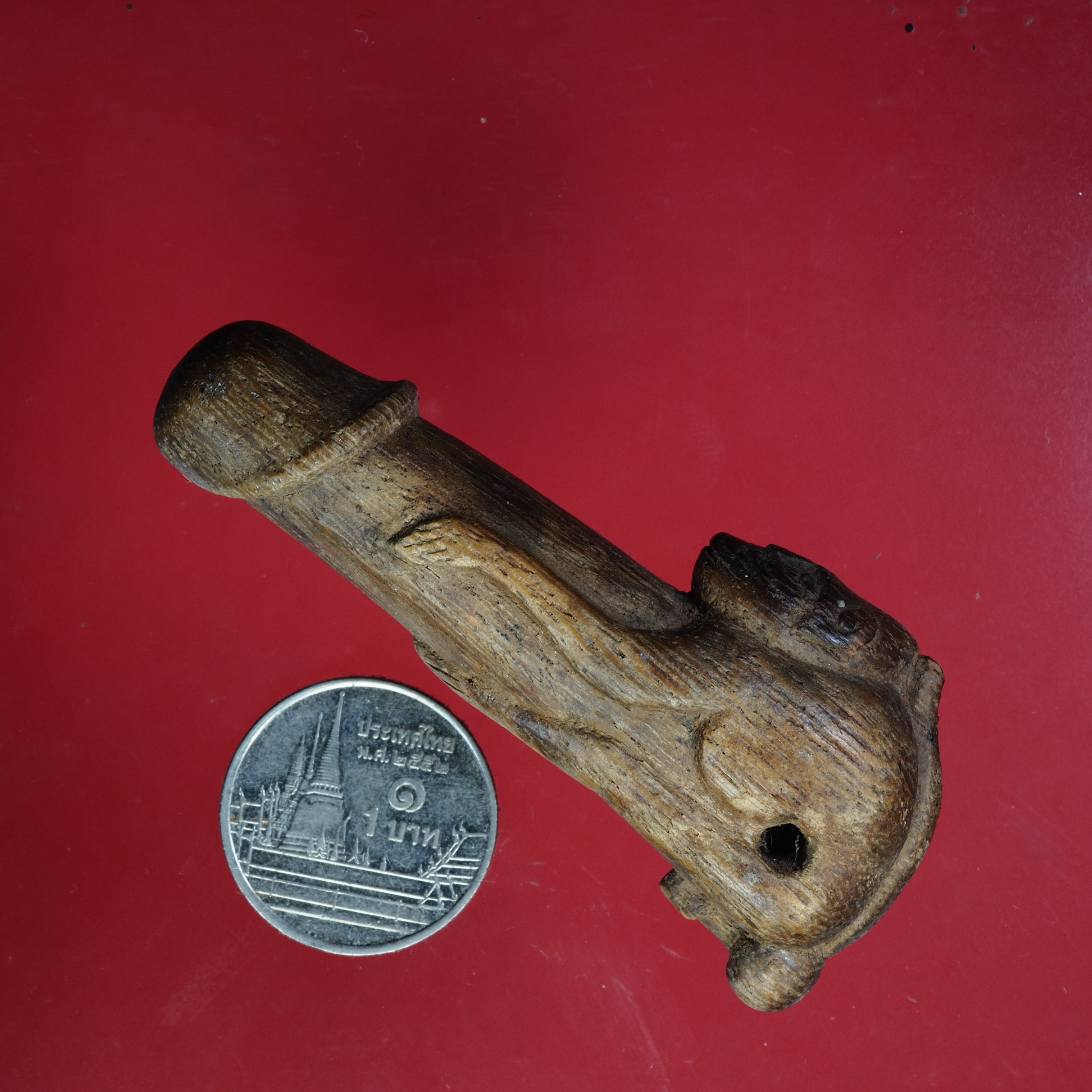 *30225 ลิงเกาะหลัก ไม้แกะเก่า ไม่ทราบที่ 12