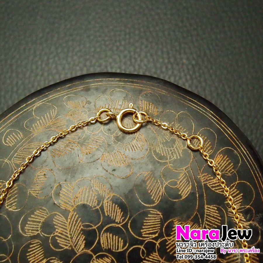 สร้อยข้อมือนพเก้า พลอยแท้ตามตำรา ใส่เสริมสิริมงคล ทองแท้ เพชรแท้