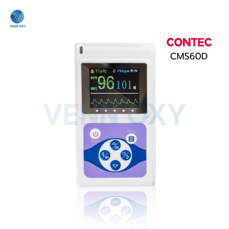 เครื่องวัดออกซิเจนปลายนิ้ว Contec รุ่น CMS60D