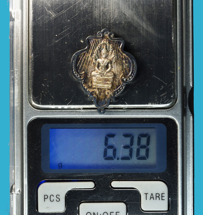 ขายแล้ว*35937 พระนาคปรก เนื้อทองคำ เงิน นวะ วัดบวรนิเวศ ปี 2531 พร้อมกล่องเดิม 10