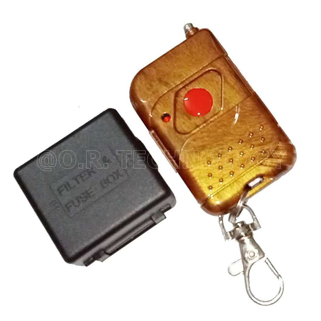 (1ชิ้น) BA208 รีโมทควบคุม 1 ปุ่ม สวิตช์รีโมท รีโมทไร้สาย รีโมทควบคุมแบบไร้สาย รีโมทไวเลส พร้อมรีเลย์สั่งงาน 1ช่อง แบบกดติดปล่อยดับ 433MHz 5V 1 Channel Relay Module Wireless Remote Control Switch