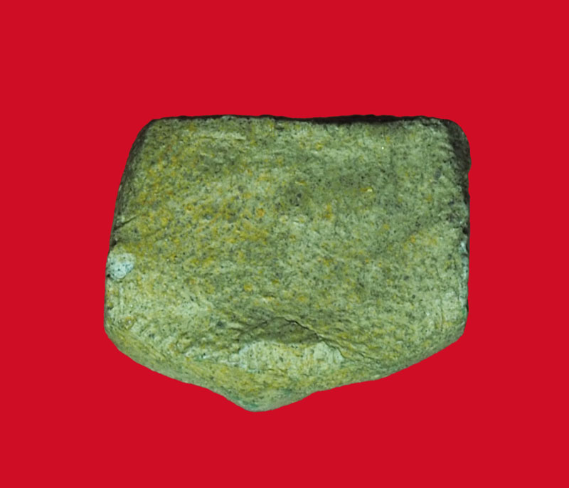 *32198 พระรอดเนื้อดิน เก่าพอมีอายุ ไม่ทราบที่และปีสร้าง 9.1