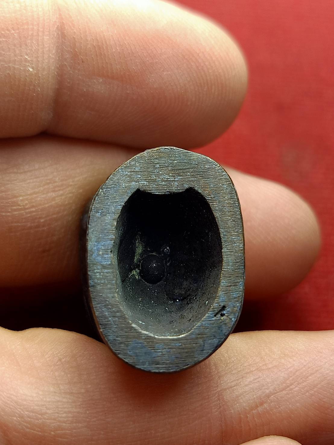 รูปหล่อพระมหากัจจายนะ(พระสังกัจจายน์) วัดท่าป่าเปา จ.ลำพูน ปี 2546 (SKU-12323)