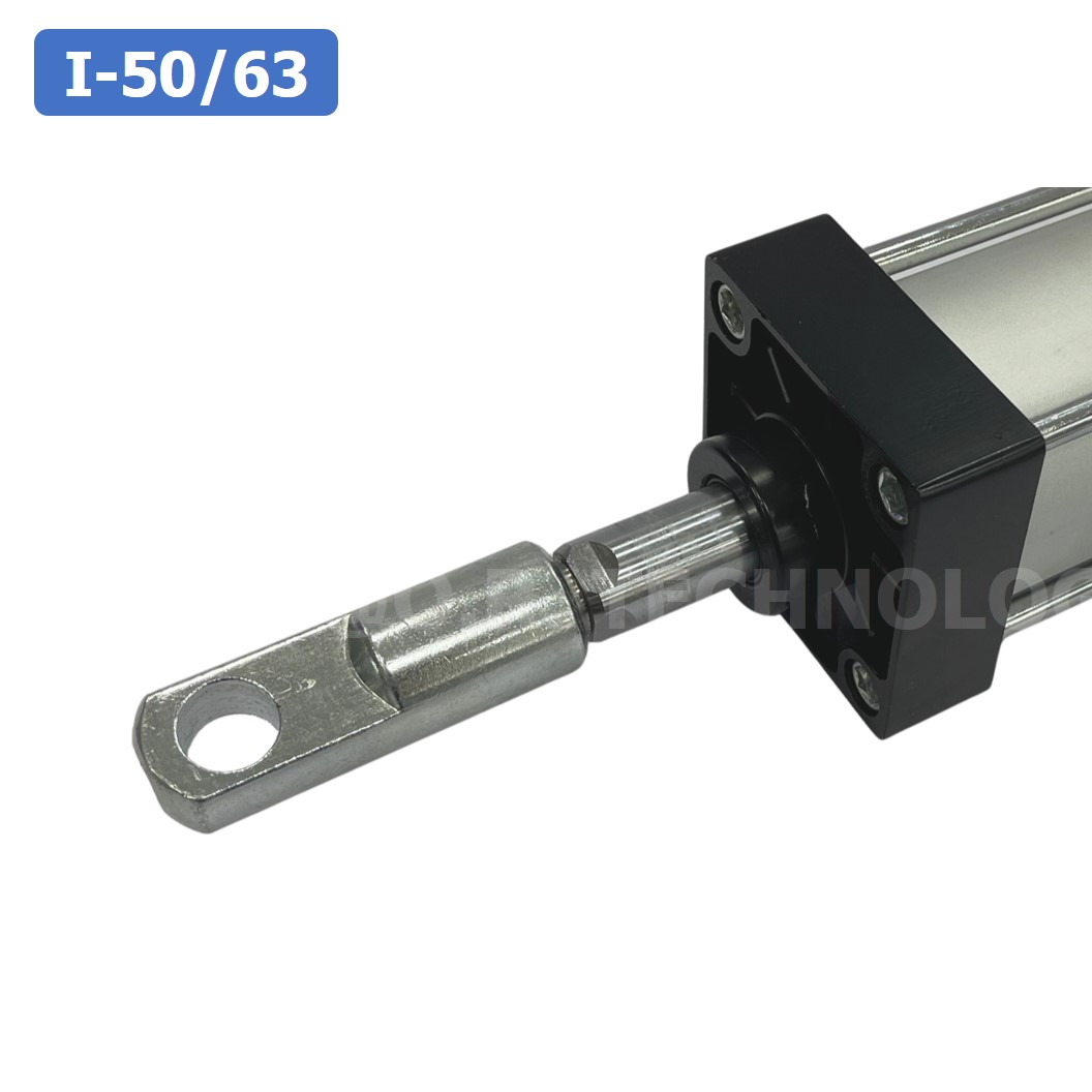 (1ชิ้น) I-50/63 I-50 I-63 ตัวยึดแกนกระบอกลม แบบตรง I Joint Air Cylinder สำหรับกระบอกลม SC 50/63 ขายึดกระบอกลม ตรง ตัวต่อปลายแกนกระบอกลม เกลียวใน M16x1.5
