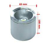 HITEK โคมอลูมิเนียมทรงกระบอกติดเพดา LED 5W Daylight ไซส์มินิ 65x100 mm