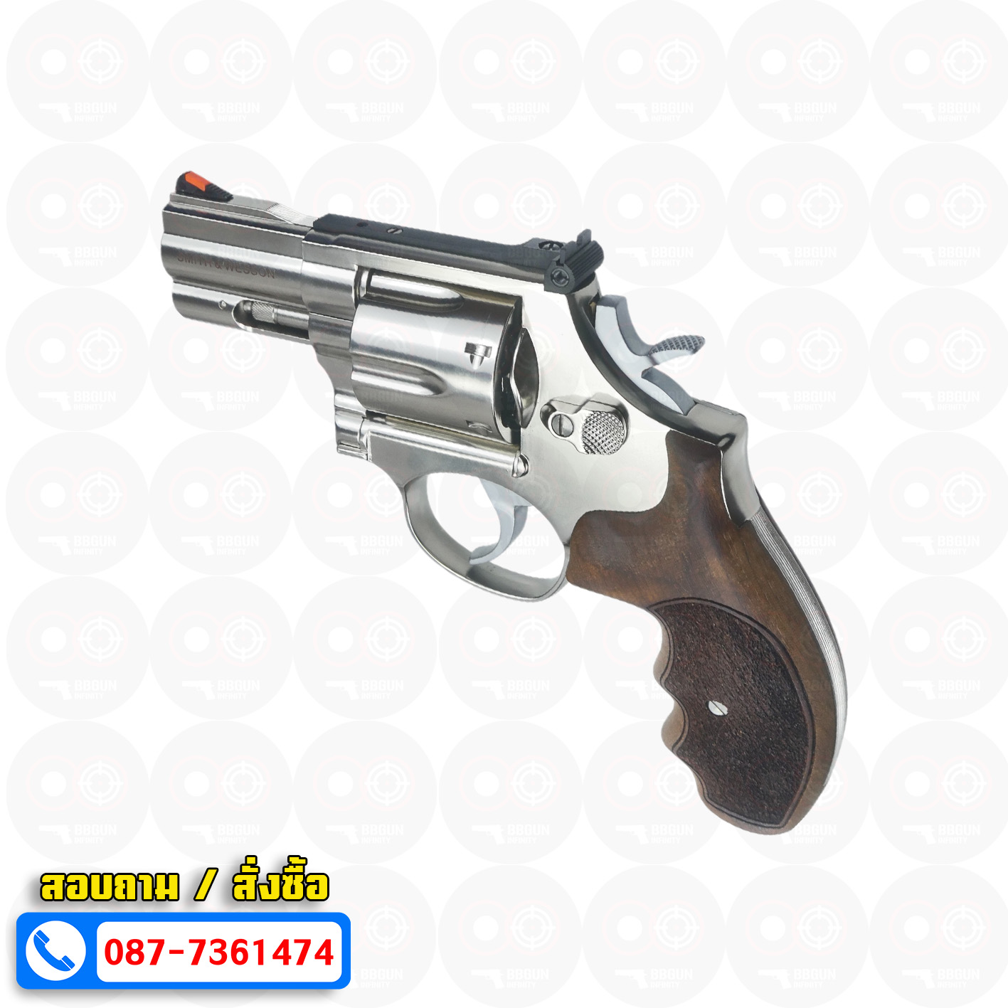 บีบีกัน ลูกโม่ 2.5 นิ้ว ARES Revolver 2.5" Model ระบบแก๊ส Co2 BB GUN