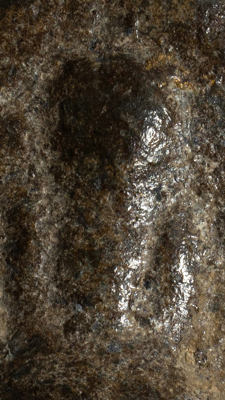 พระพิมพ์เศียรโล้น สองหน้าเนื้อชิน หลวงพ่อเนียม วัดน้อย สุพรรณบุรี