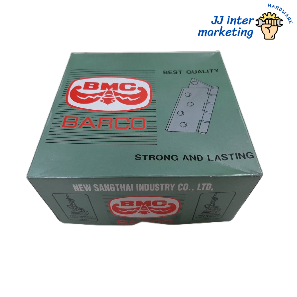 บานพับอลูมิเนียม 4x3 BARCO ขายส่ง (กล่องละ 24 อัน) บานพับประตู หน้าต่าง