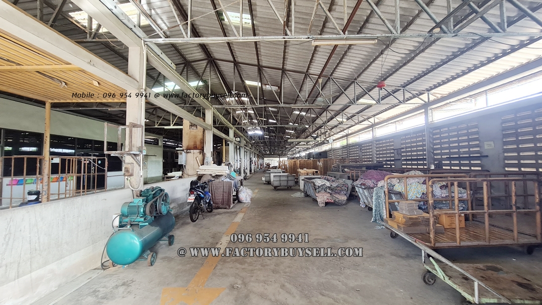 Factory for sale, 10 rai, has factory certificate 4, Krathum Baen District. Samut Sakhon Province ขายโรงงาน 10 ไร่ มีใบ รง.4 อำเภอกระทุ่มแบน จังหวัดสมุทรสาคร