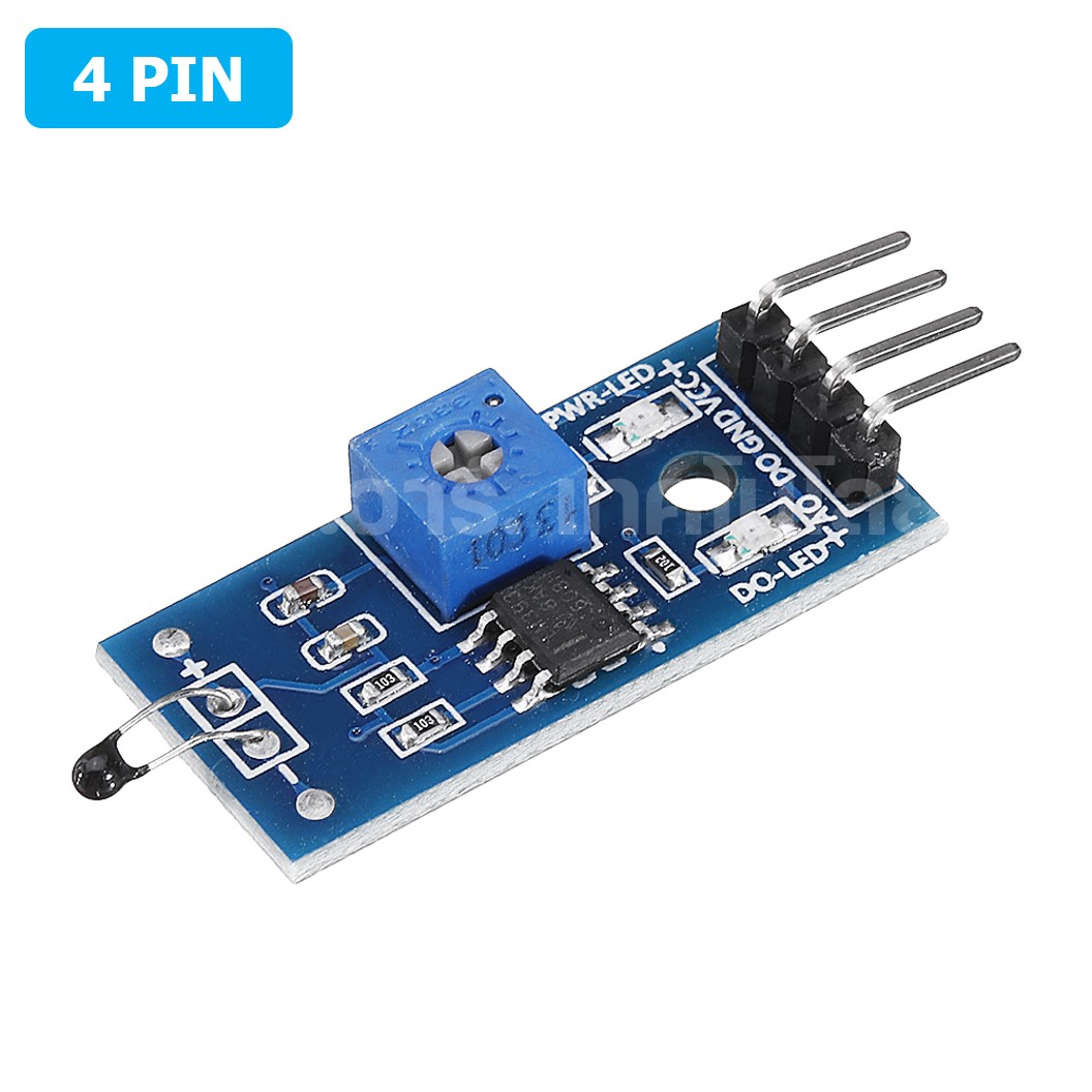 AB145 เซนเซอร์วัดอุณหภูมิ แบบ 4 pin Thermal Thermistor Temperature Sensor Module โมดูลตรวจจับอุณหภูมิ เซนเซอร์อุณหภูมิ