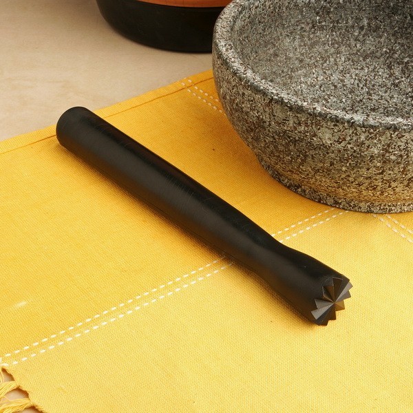 PML-8.5 อุปกรณ์ขยี้ผลไม้พลาสติกสีดำ 8.5 นิ้ว