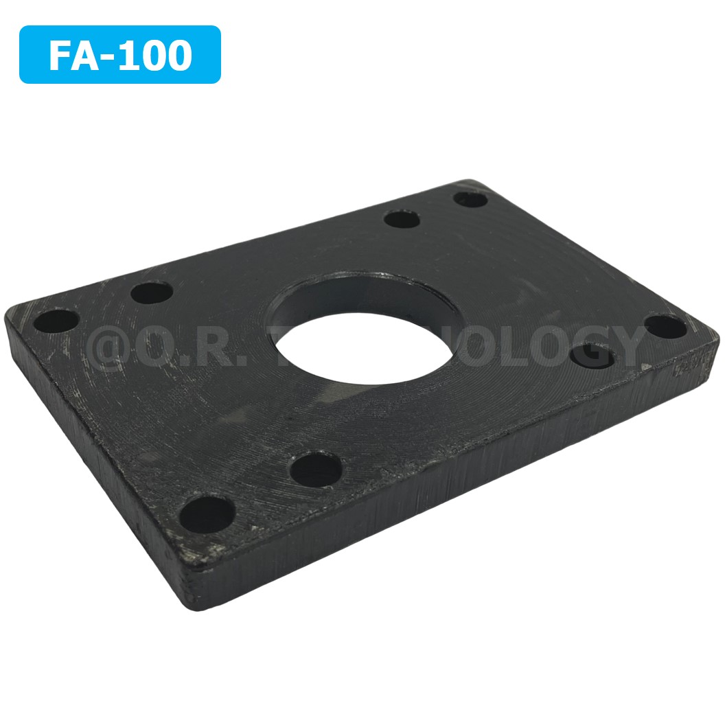 (1ชิ้น) FA-100 ตัวยึดกระบอกลม ชนิดหน้าแปลน Support Air Cylinder หน้าแปลน หน้า/หลัง กระบอกลม ขายึดกระบอกลม ขายึด ตัวยึด FA