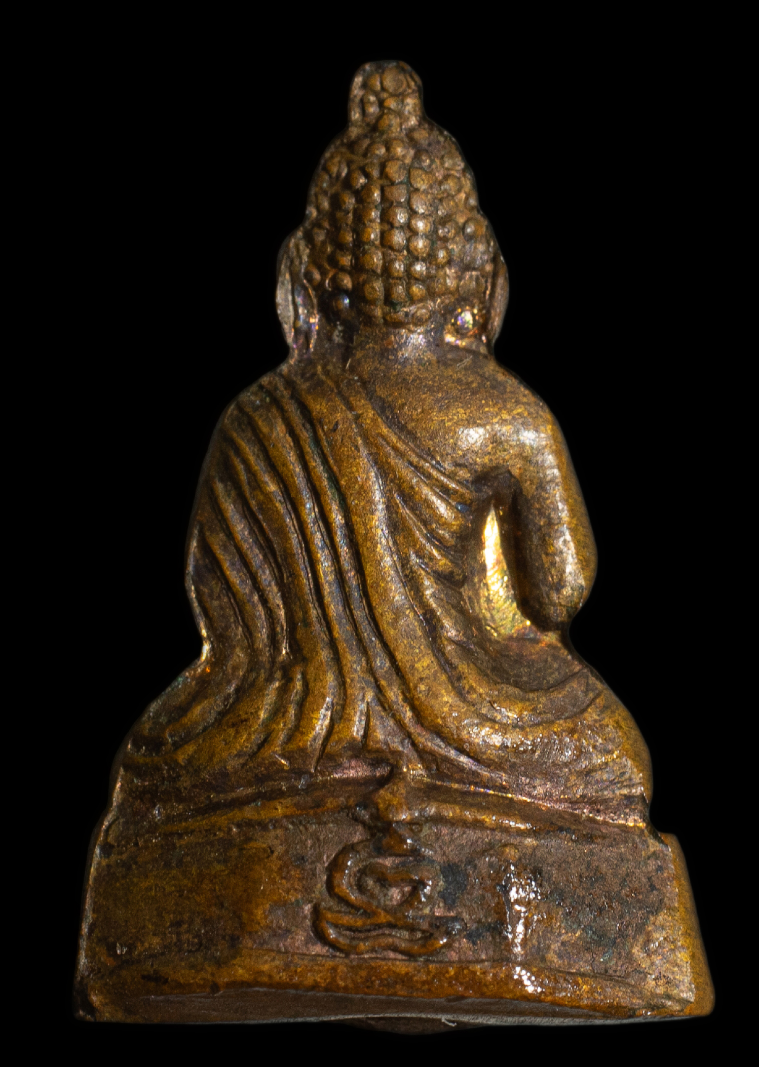 พระชัยวัฒน์หลวงพ่อลี ปางประทานพร วัดอโศการาม ปี 2500 ผงเต็ม