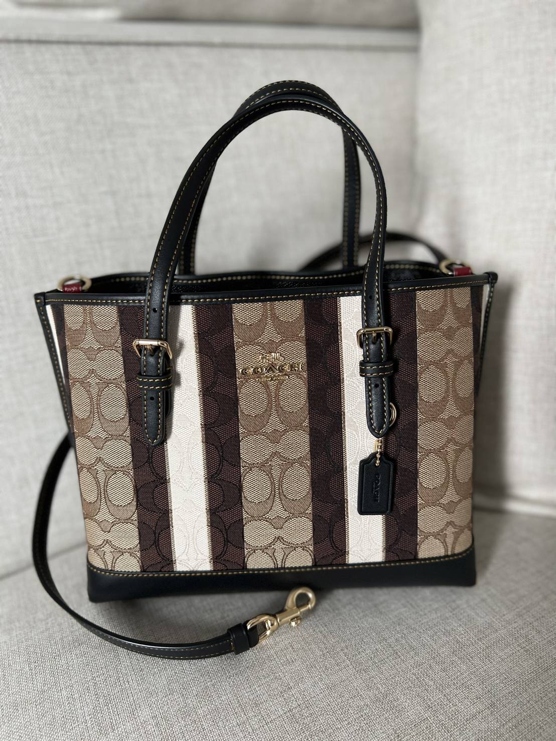 NEW COACH MOLLIE TOTE 25