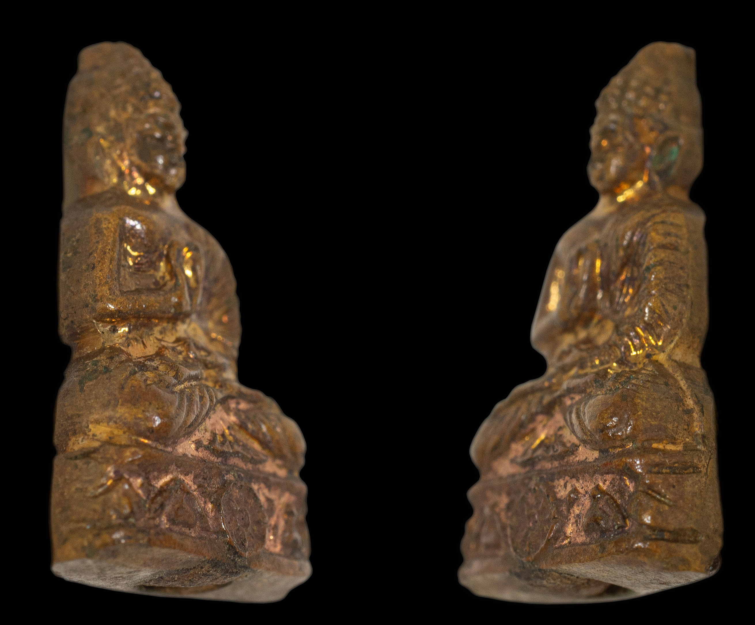 พระชัยวัฒน์หลวงพ่อลี ปางประทานพร วัดอโศการาม ปี 2500 ผงเต็ม