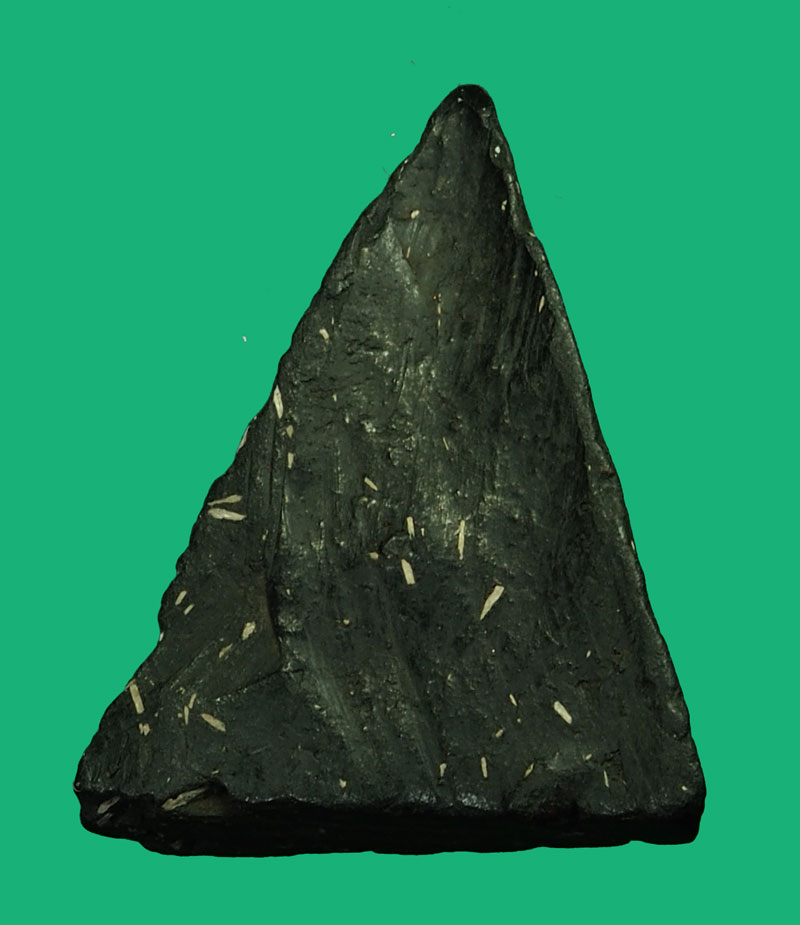 *35310 พระนางพญา เนื้อผงใบลาน เก่าไม่ทราบที่และปีสร้าง 9.1