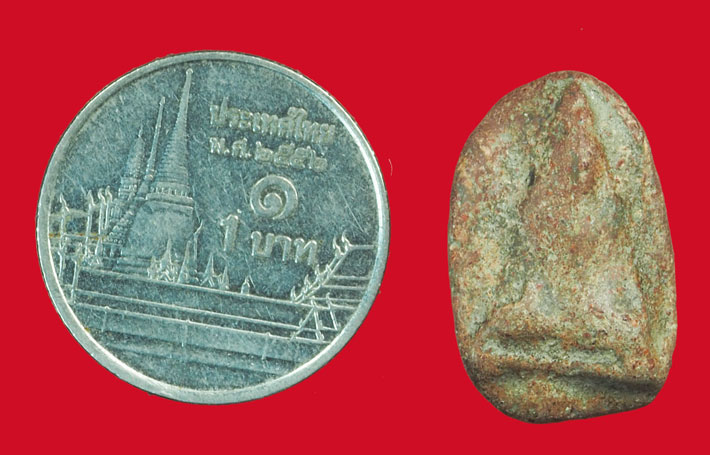 ขายแล้ว*35516 พระนางพญา กรุบ้านกล้วย สุโขทัย เนื้อดิน