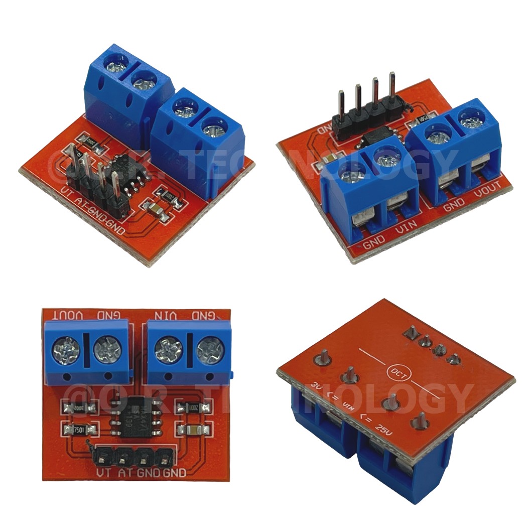 (1ชิ้น) YA758 โมดูลวัดแรงดันและกระแส MAX471 Voltage and Current Sensor voltage detection 3-25V 0-3A โมดูลวัดโวลและวัดกระแสไฟฟ้า
