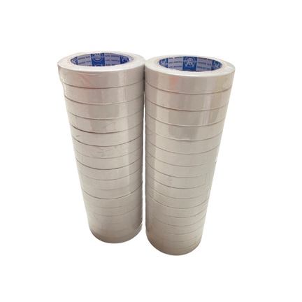 เทปกาว 2 หน้าแบบเยื่อเทป บางๆ เทปเยื่อ (ราคารวมแวท) กาวสองหน้า เทปกาว กาว กาว2หน้าอเนกประสงค์ เทปเยื่ออเนกประสงค์