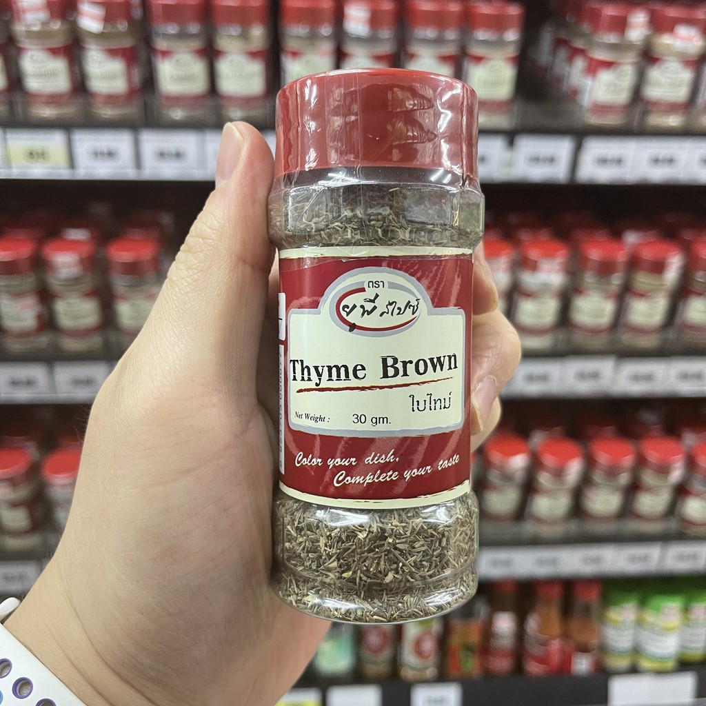 ยูพี สไปซ์ ใบไทม์ 30 กรัม. UP Spice Thyme Leaves 30 g.