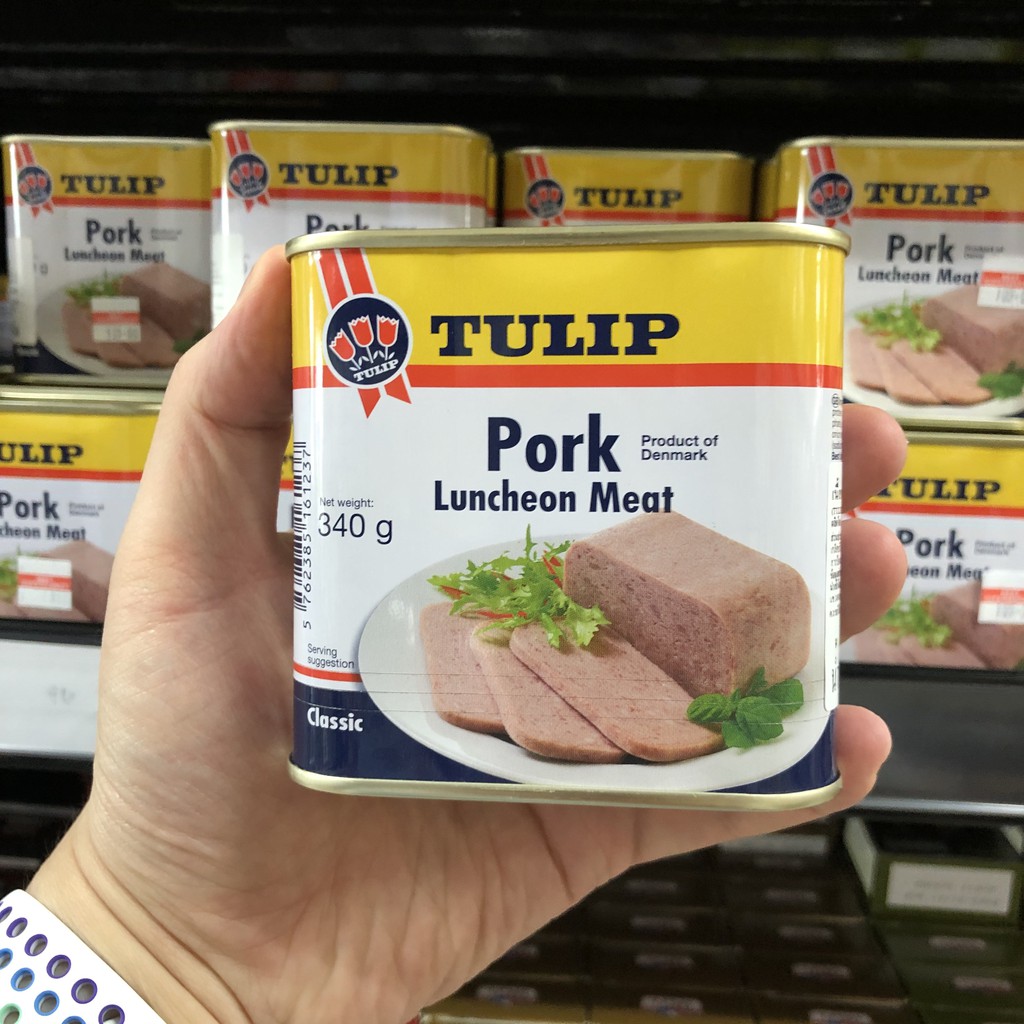ทิวลิป เนื้อหมูบด 340 กรัม Tulip Luncheon Meat 340 g.
