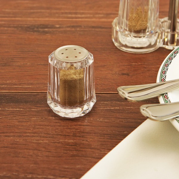 AP-1 ขวดพริกไทยอคิลิคเหลี่ยมเพชรเล็ก