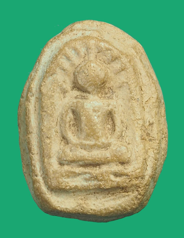 ขายแล้ว*35595 พระเม็ดบัว หลวงพ่ออ๋อย วัดไทร ธนบุรี ปี 249X เนื้อดินผสมผง 13