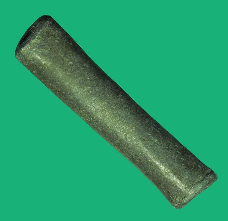 *38107 ตะกรุดตะกั่วทุบ ยุค ก่อนปี พ.ศ. 2500 เก่าไม่ทราบที่และปีสร้าง 12