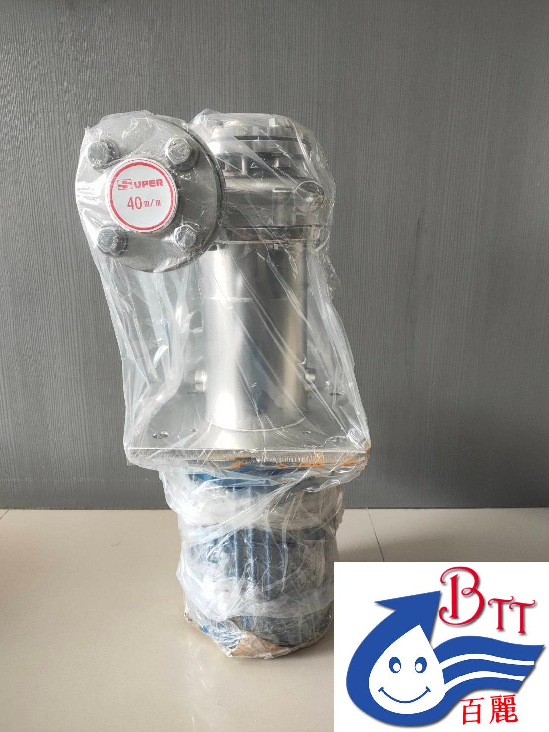 SV-40SP-1-5-T-S-ON (Oring TEFLON) ปั๊มเคมีแนวตั้ง