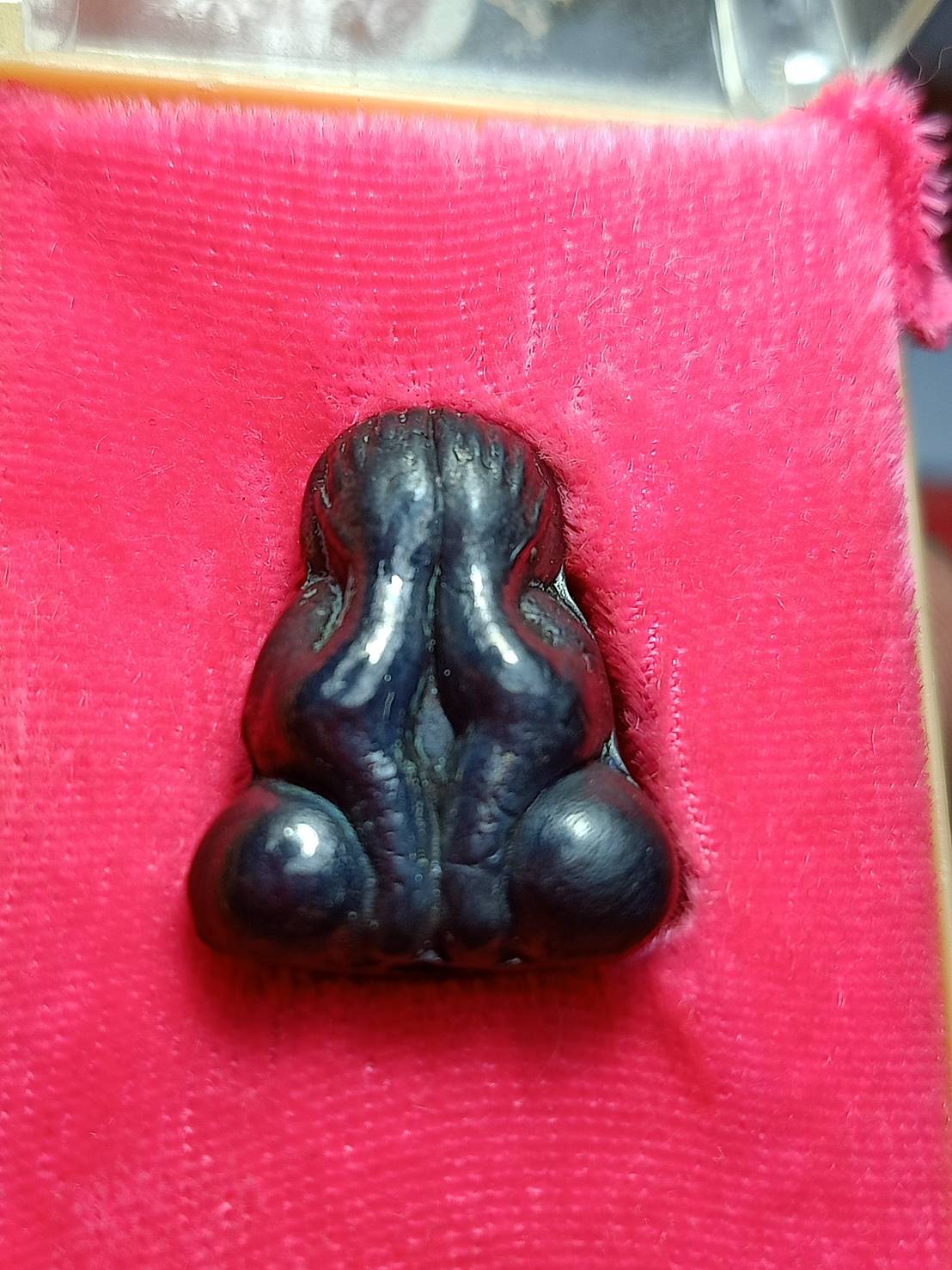 พระปิดตาหลวงพ่อปล้อง เนื้อเมฆพัด วัดหลุมดิน จ.ราชบุรี พร้อมกล่อง (SKU-10266)