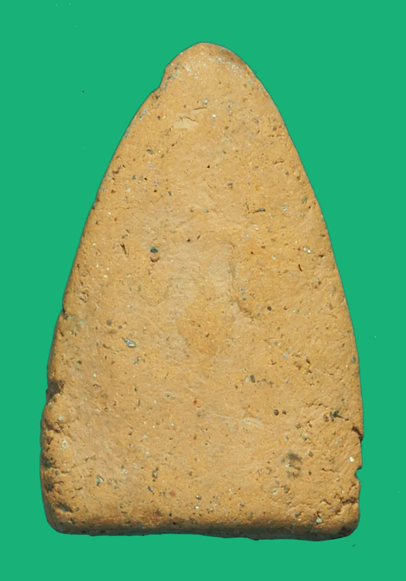 *35729 พระเนื้อดิน พิมพ์หลวงพ่อถิร วัดป่าเรไลย์ ปี 2496 ด้านหลังไม่มีตราปั้ม สุพรรณบุรี 84