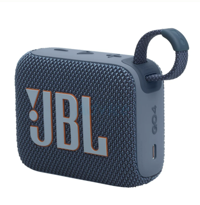 ลำโพง JBL GO 4 BLUETOOTH Blue (JBLGO4BLU) Bluetooth Speaker – Black/Orange, Black, Blue, Pink, Purple, Red, Ssnd มีให้เลือก 7 สีสดใส