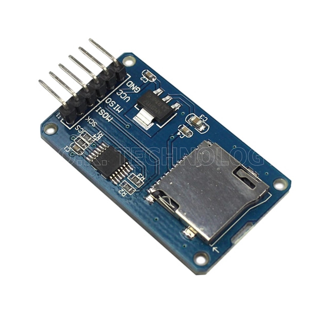 (1ชิ้น) AA115 โมดูล Micro SD Card Module Mini TF Card Read and Write 6pin