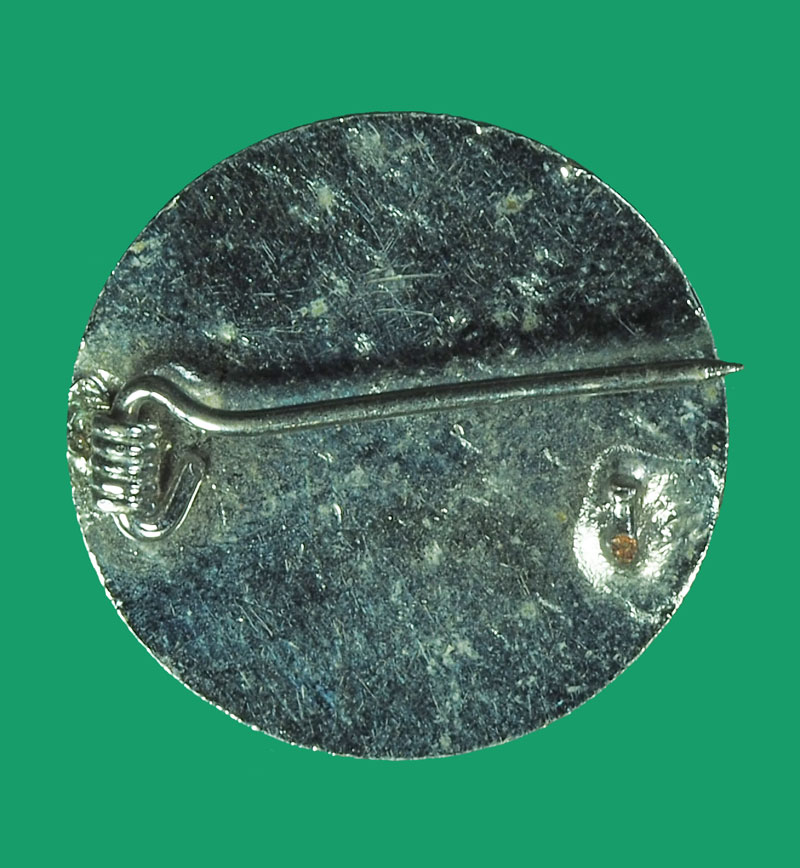 ขายแล้ว*33921 เข็มกลัดพระนารายณ์มหาราช ปี 2515 ลพบุรี ชุบนิเกิล 69