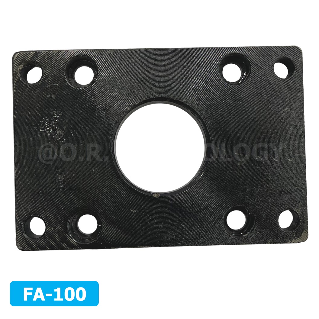 (1ชิ้น) FA-100 ตัวยึดกระบอกลม ชนิดหน้าแปลน Support Air Cylinder หน้าแปลน หน้า/หลัง กระบอกลม ขายึดกระบอกลม ขายึด ตัวยึด FA