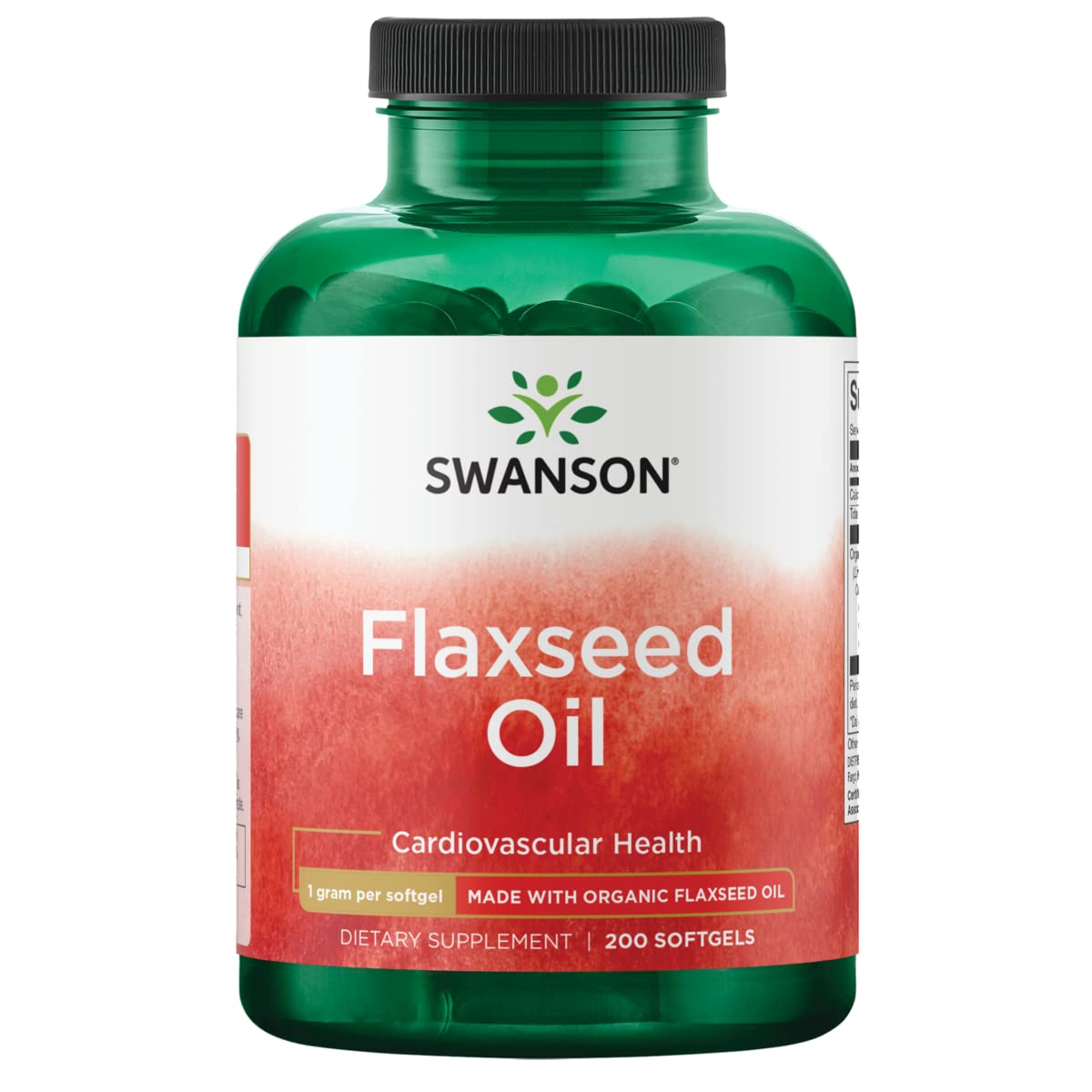 Swanson Organic flaxseed oil 1000 mg 200 softgels น้ำมันเมล็ดแฟลกซ์ จากอเมริกาค่ะ flax seed น้ำมันเมล็ดฝ้าย เมล็ดลินิน
