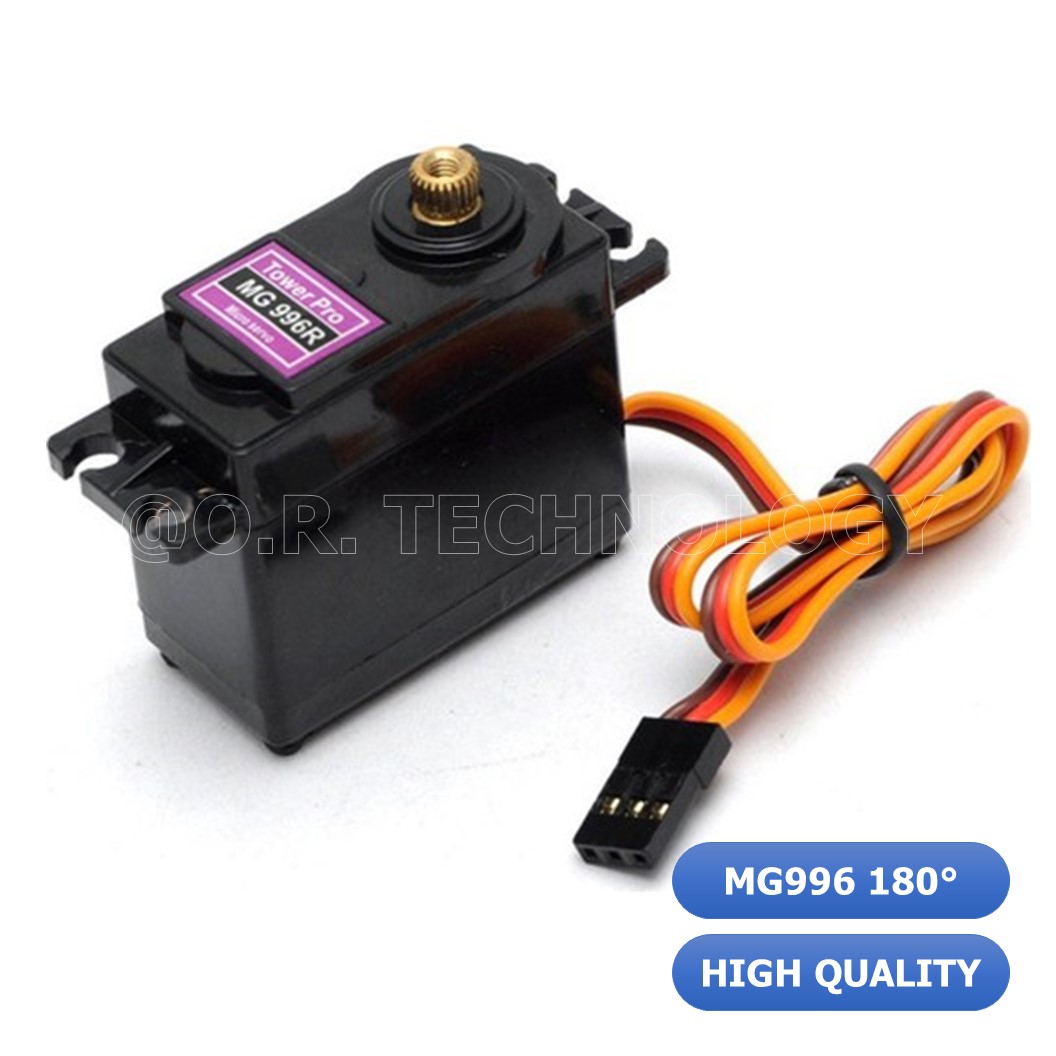 (1ชิ้น) AA023 เซอร์โวมอเตอร์ คุณภาพสูง Servo MG996 13KG 180 องศา high quality