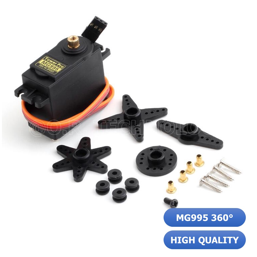 (1ชิ้น) AA228 เซอร์โวมอเตอร์ คุณภาพสูง Servo MG995 12KG 360 องศา high quality
