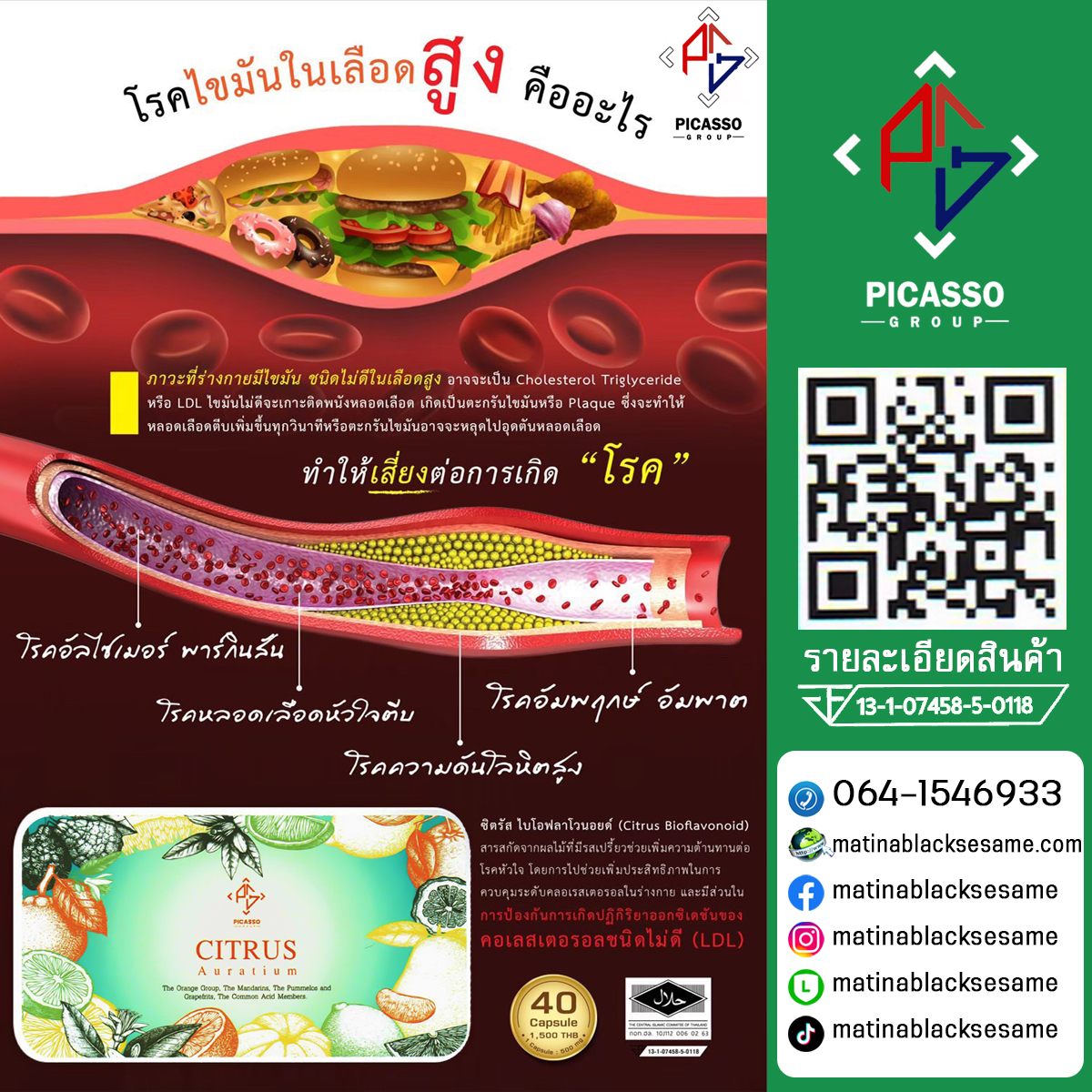 CITRUS (ซิตรัส) อาหารเสริมสกัดจากผลไม้ตระกูลซิตรัสกว่า 100 ชนิด