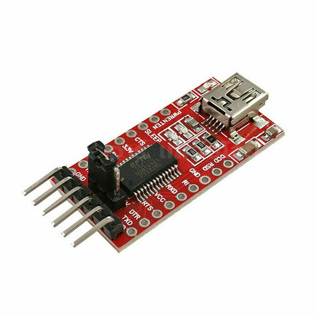 AA106-Mini USB โมดูลแปลงสัญญาณ FT232RL FTDI USB To Serial Adapter Module USB TO TTL Serial Download Cable For Arduino