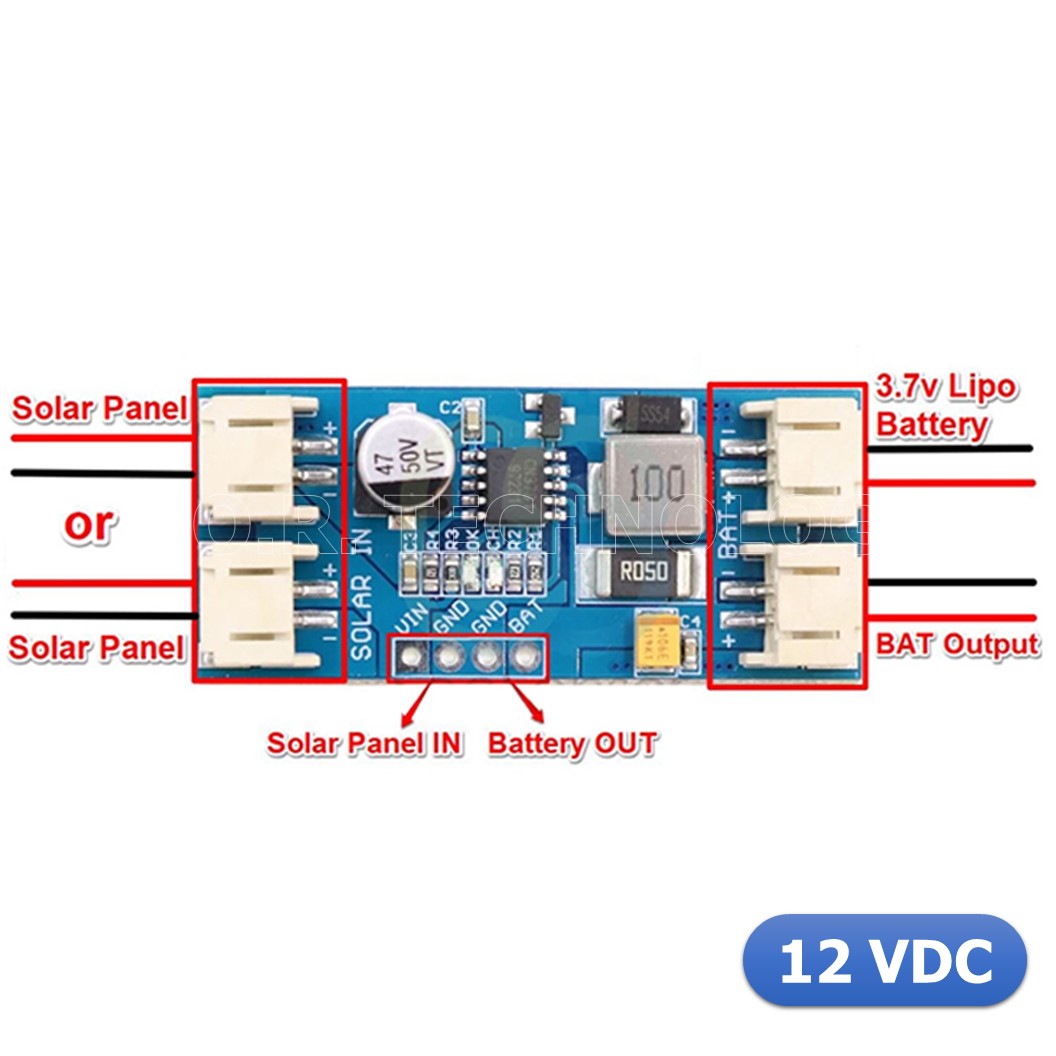 (1ชิ้น) NA643 โมดูลชาร์ตแบตเตอรี่ ลิเธียม ที่ชาร์จโซล่า CN3791 MPPT Solar Charger Module 12VDC to 3.7-4.2VDC 2A