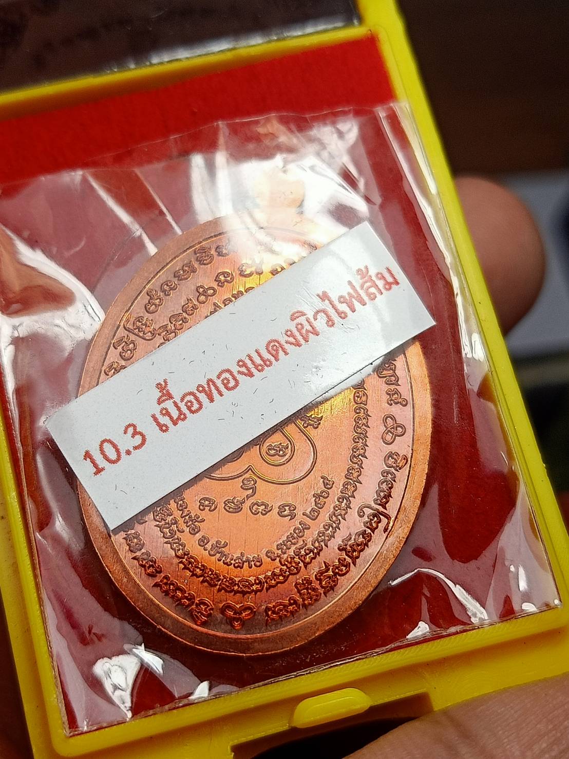 เหรียญมหาโภคทรัพย์ หลวงพ่อทองสุข วัดหนองข้อ จ.ระยอง ปี 2565 พร้อมกล่อง (SKU-12844)