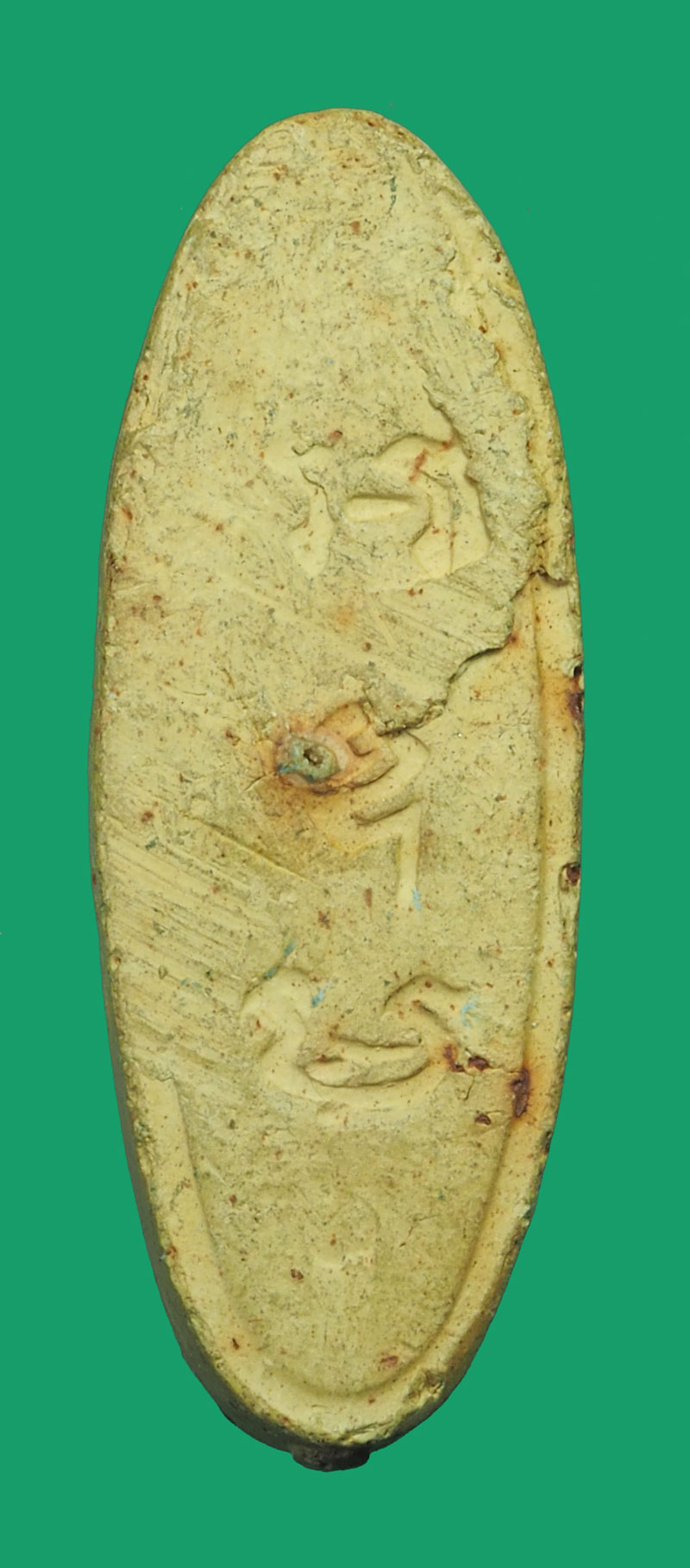 ขายแล้ว*35016 พระพุทธลีลา 25 พุทธศตวรรษ ปี 2500 เนื้อดิน(เนื้อแร่) 9.1