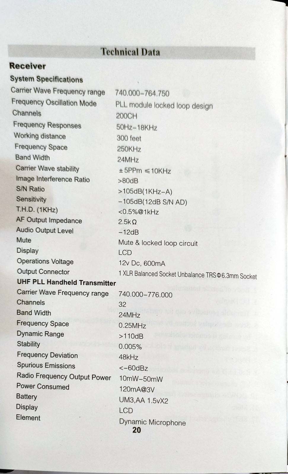 PROEURO TECH ET-8899