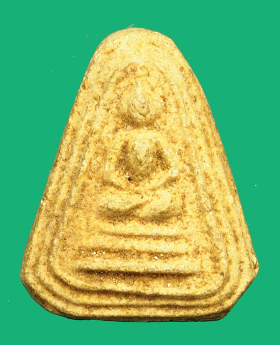 ขายแล้ว*36119 พระสมเด็จพิมพ์หกเหลี่ยมซุ้มเส้นคู่ หลวงปู่นาค วัดระฆัง ปี 2495 เนื้อผง 9