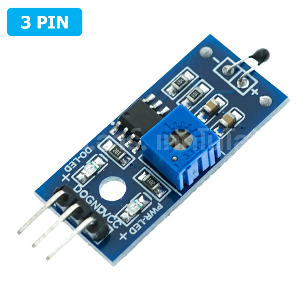 เซนเซอร์วัดอุณหภูมิ แบบ 3Pin 4Pin Thermal Thermistor Temperature Sensor Module โมดูลตรวจจับอุณหภูมิ เซนเซอร์อุณหภูมิ