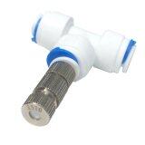 สายน้ำPE 2หุน ยาว 20M พร้อมชุดหัวพ่นหมอก 0.15 mm +ข้อต่อ 3 ทาง 4ชุด